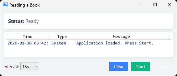 KoReadingABook Screenshot